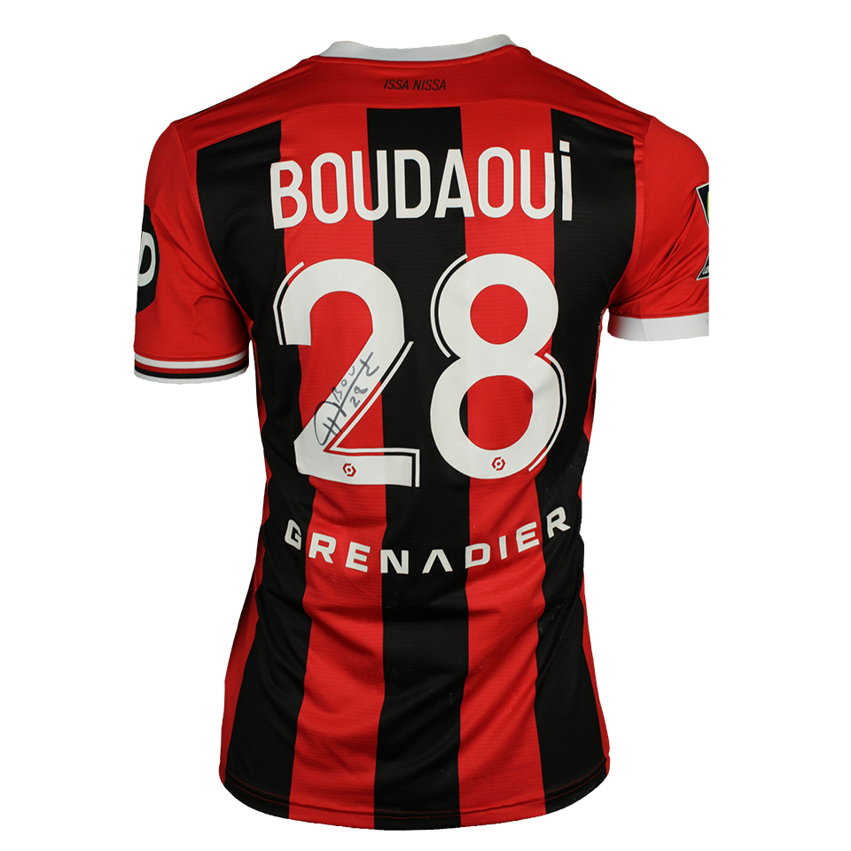 Maillot de Hichem Boudaoui (OGC Nice)
