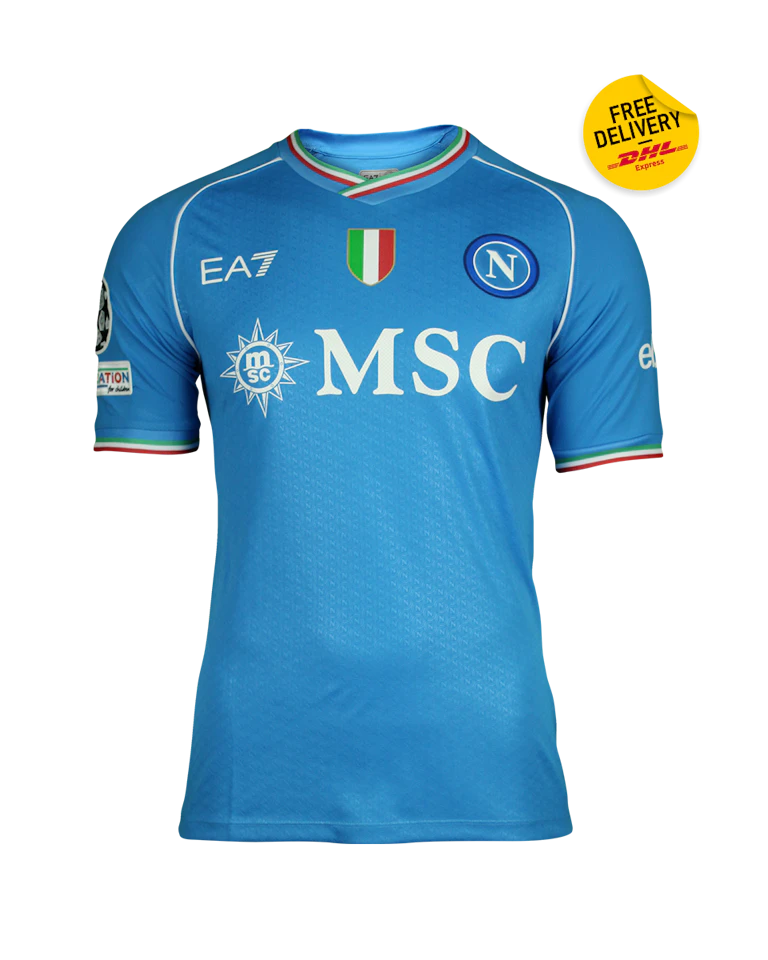 Jesper Lindstrøm SSC Napoli jersey