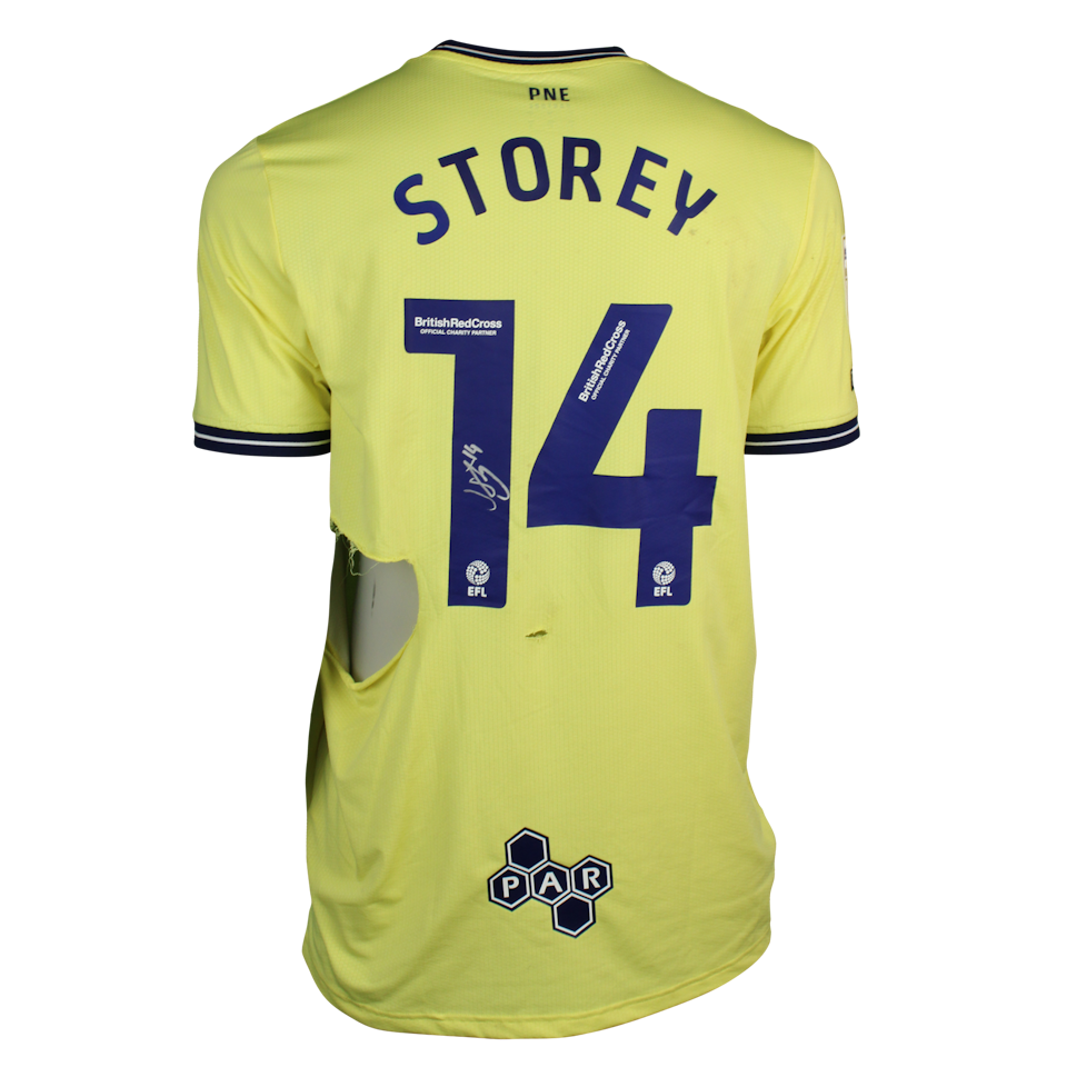 Jordan Storey Preston North End shirt