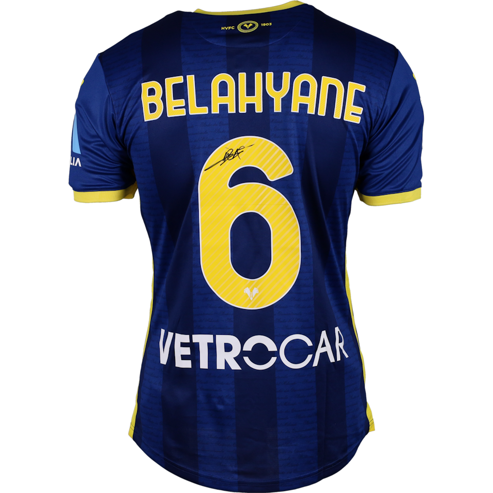 Reda Belahyane Hellas Verona FC shirt