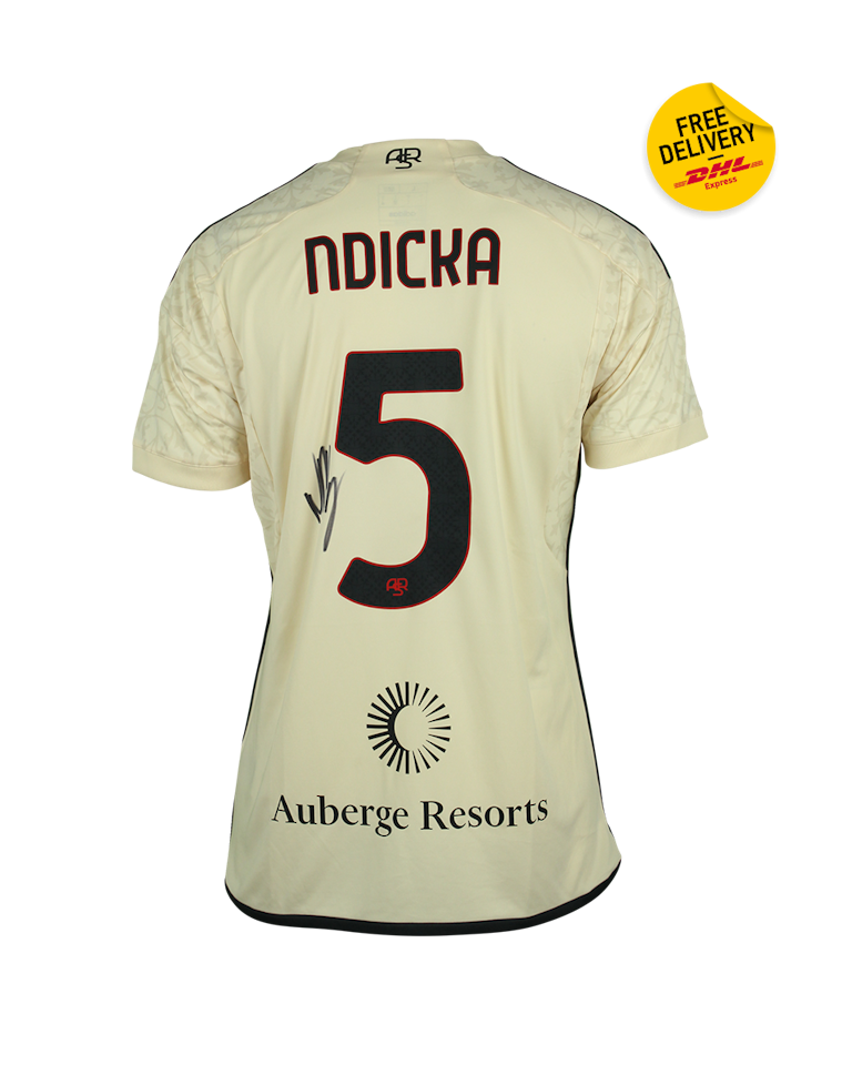 Obite Evan N'Dicka AS Roma jersey