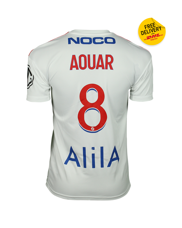Houssem Aouar Olympique Lyonnais shirt