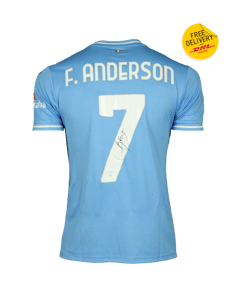Felipe Anderson Pereira Gomes Lazio shirt