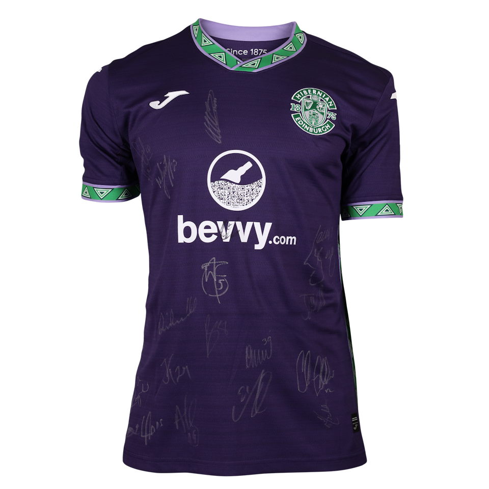 Squad Signed Shirt - 2 | Hibernian